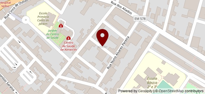 Rua Engenheiro Duarte Pacheco, Almeirim