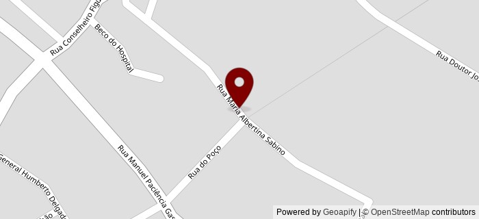 Rua Maria Rocha Coutinho, Alpiar�a