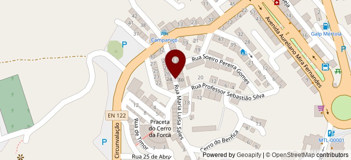 Rua Maria Lu�sa Sales, M�rtola