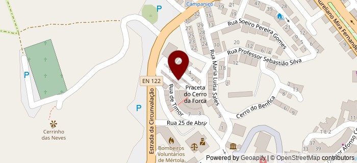 Rua do Monte da Bela Vista, M�rtola