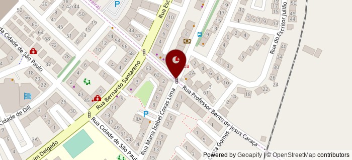 Rua Professor Bento de Jesus Cara�a, M�rtola