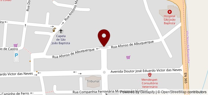 Rua Afonso de Albuquerque, Entroncamento