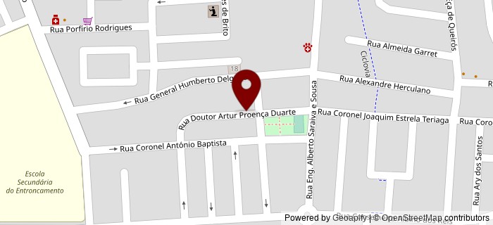 Rua Artur Proen�a Duarte, Entroncamento