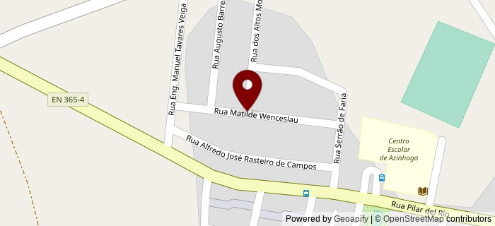 Rua Matilde Wenceslau, Azinhaga