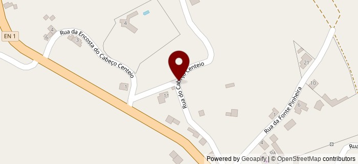 Rua do Cabe�o Centeio, Freiria