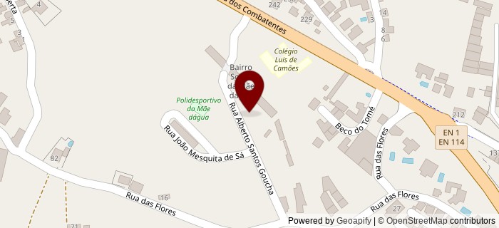 Rua Alberto Santos Goucha, Freiria