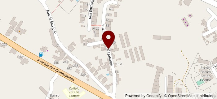 Rua Major Cabral Quadros, Rio Maior