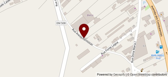 Rua Areias Formosas, Rio Maior