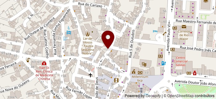 Rua da Cidade de Santar�m, Rio Maior