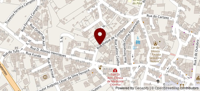 Rua Tenente Oliveira Coimbra, Rio Maior