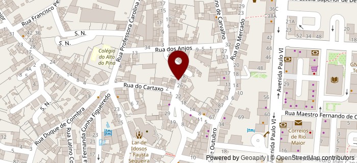 Rua Ernesto Alves, Rio Maior