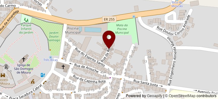 Rua da Romeira, Moura