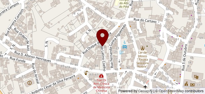 Rua Latino Coelho, Rio Maior