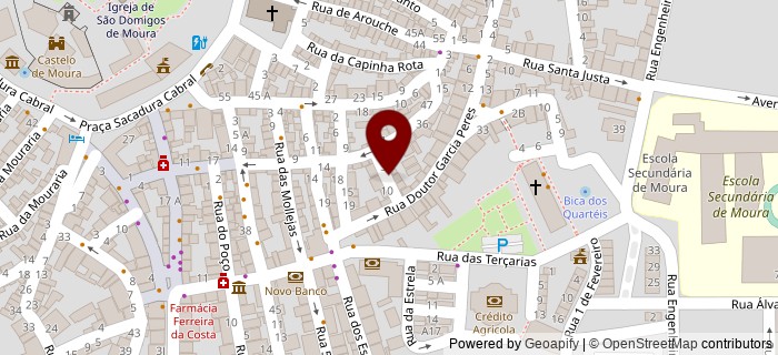 Travessa da Espada Larga, Moura