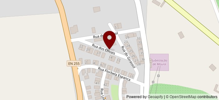 Rua dos Olivais, Moura