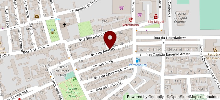 Rua do Amparo, Moura