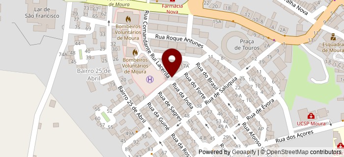 Rua da �ndia, Moura