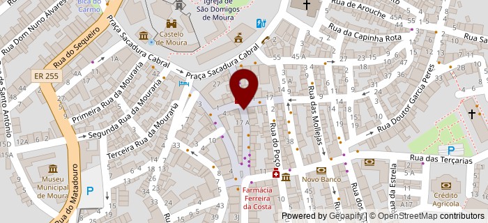 Rua Conselheiro Augusto de Castro, Moura