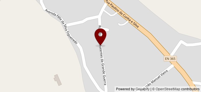 Rua dos Combatentes da Grande Guerra, Alcanh�es