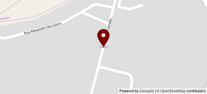 Rua Lu�s de Cam�es, Alcanh�es