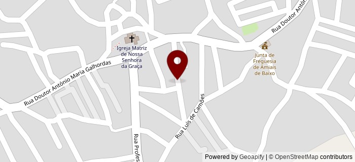 Rua Professor Ant�nio Jesus Silva, Amiais de Baixo