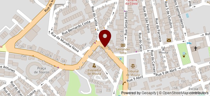 Rua Lu�s de Cam�es, Moura