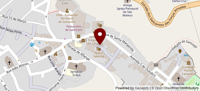 Rua do Maestro Lu�s Silveira, Santar�m