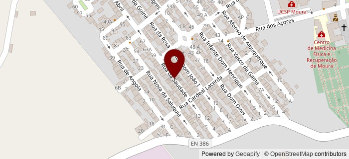 Rua da Saudade, Moura