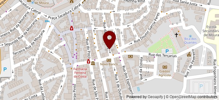 Rua das Molejas, Moura