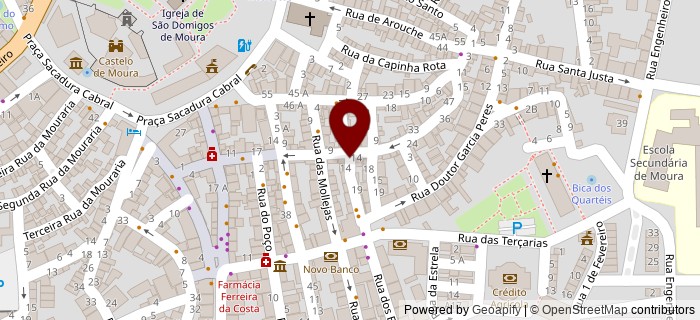 Travessa das Cruzes, Moura