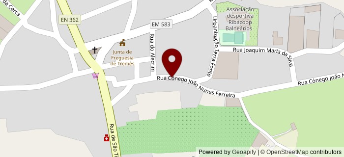 Rua C�nego Jo�o Nunes Ferreira, Trem�s