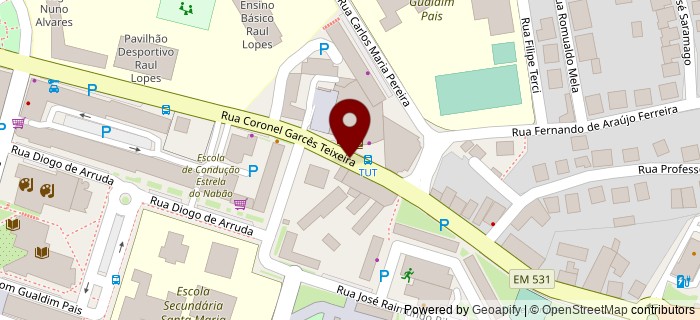 Rua Coronel Garc�s Teixeira, Tomar