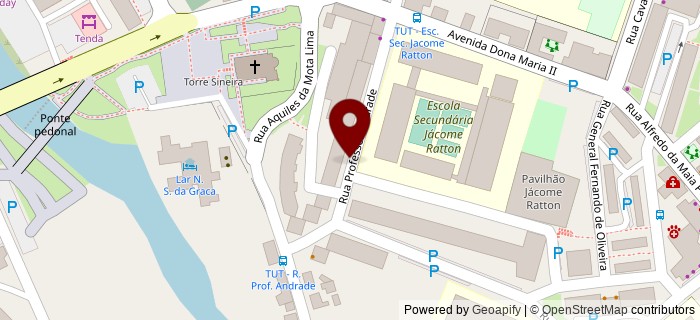 Rua Professor Andrade, Tomar