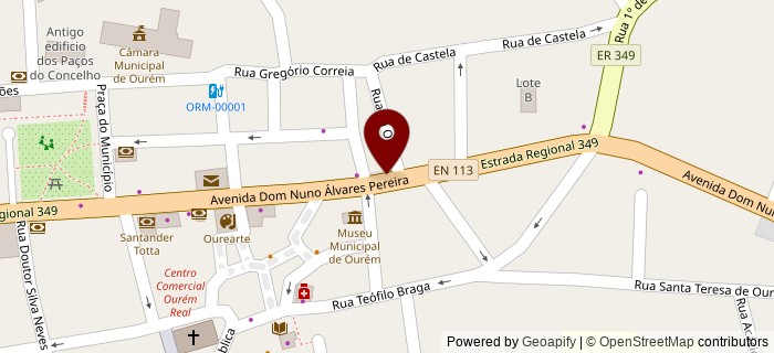 Largo Dom Nuno Alvares Pereira, Our�m