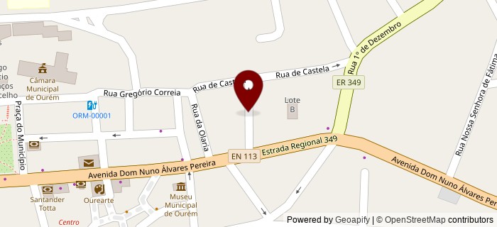 Travessa de Castela, Our�m