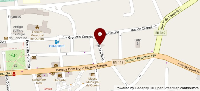 Rua da Olaria, Our�m