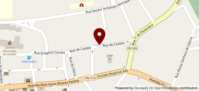 Rua de Castela, Our�m