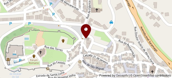 Largo dos A�ougues, Alc�cer do Sal