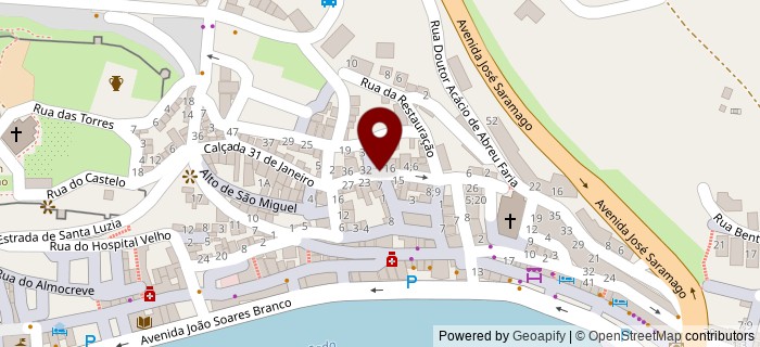 Cal�ada Doutor Joaquim Jos� Alegre, Alc�cer do Sal