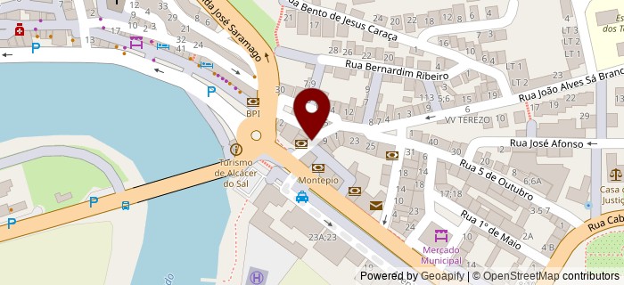 Rua Doutor Augusto Martins Gon�alves, Alc�cer do Sal