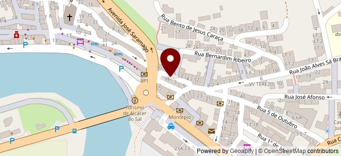 Rua Doutor Miguel Bombarda, Alc�cer do Sal