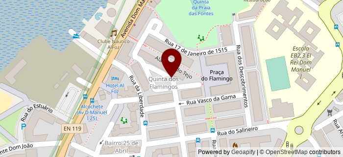 Praceta do Flamingo, Alcochete