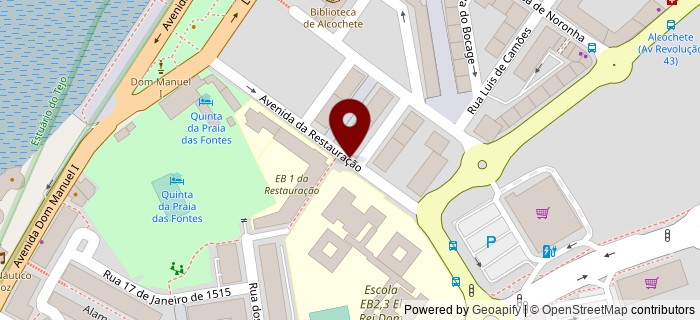 Avenida da Restaura��o, Alcochete