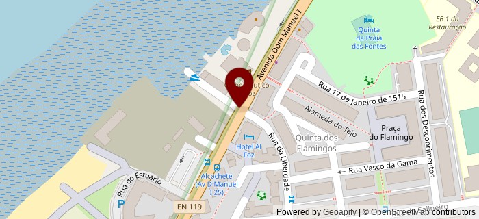 Avenida Dom Manuel I, Alcochete