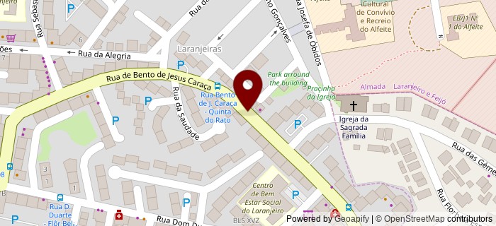 Rua Bento de Jesus Cara�a, Almada