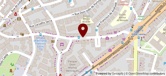 Rua Bernardo Francisco da Costa, Almada