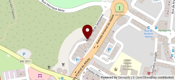 Rua Bernardo Santareno, Almada