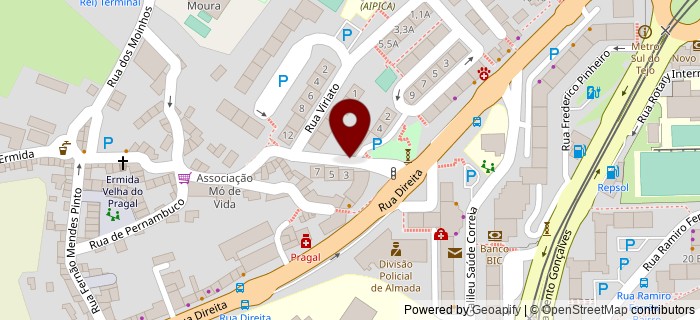 Rua C�mara Pestana, Almada