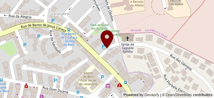 Traseiras do Largo Fern�o Vasques, Almada