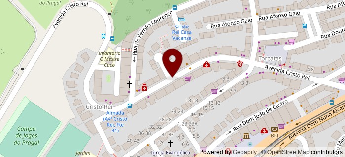Praceta do Cristo Rei, Almada